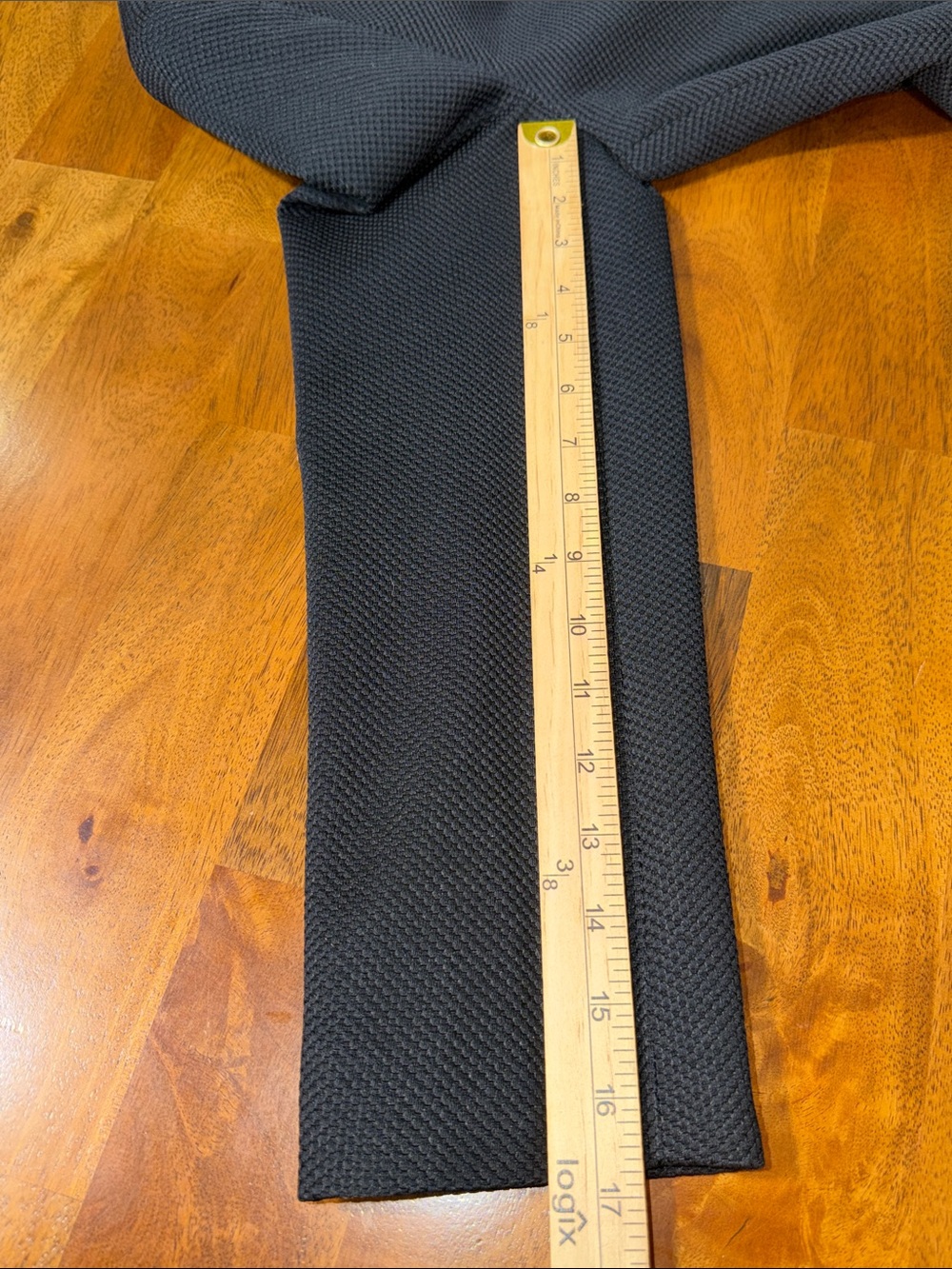 The Tailored Sportsman Black Textured Blazer with Red Accent Stitching - Picture 9 of 12